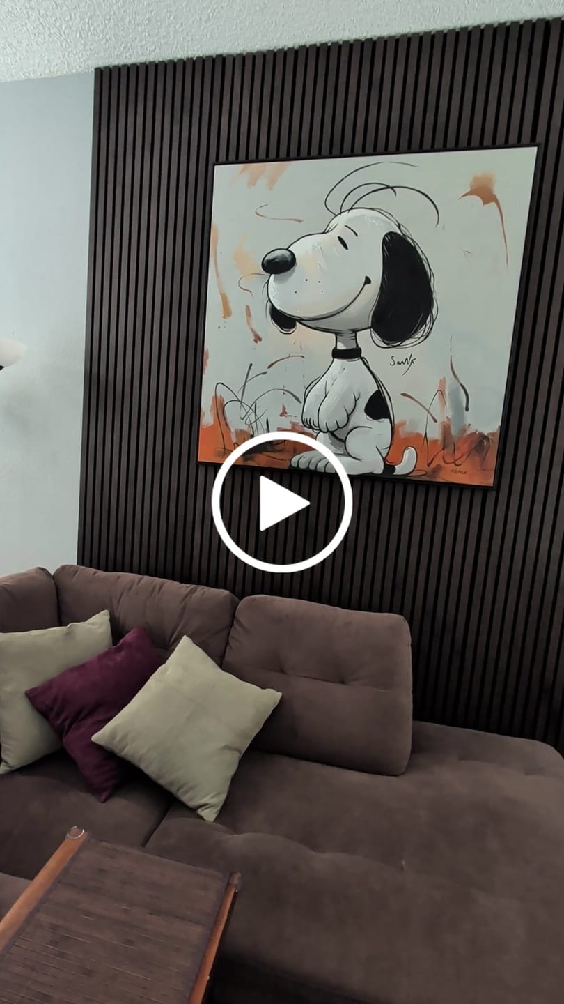Customer video review of Abstract Graffiti Art #GA092