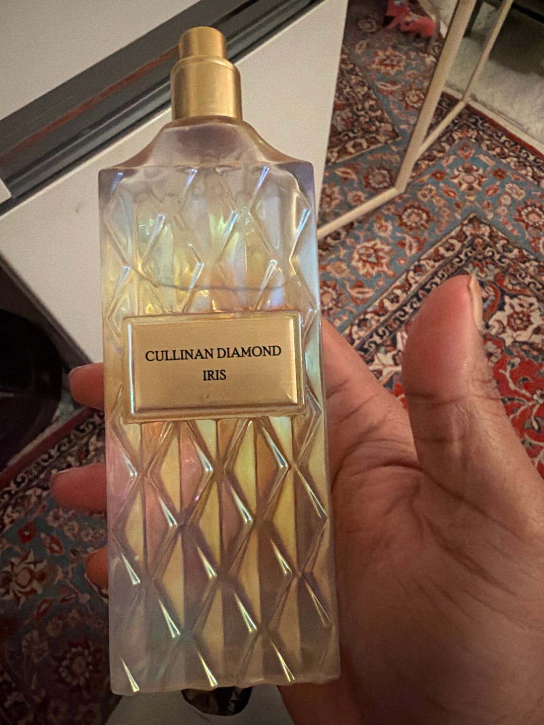 Customer photo review of Ibrahim Al Qurashi Cullinan Diamond Iris Eau de Parfum Unisex 150 ml