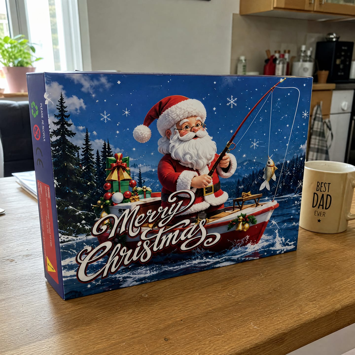 Customer photo review of Calendario de Adviento Pesca