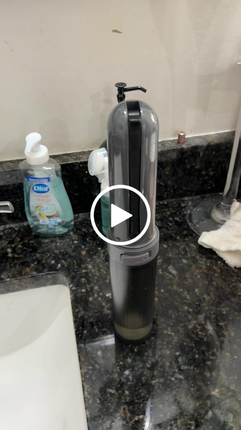 Customer video review of GoFlow Portable Bidet