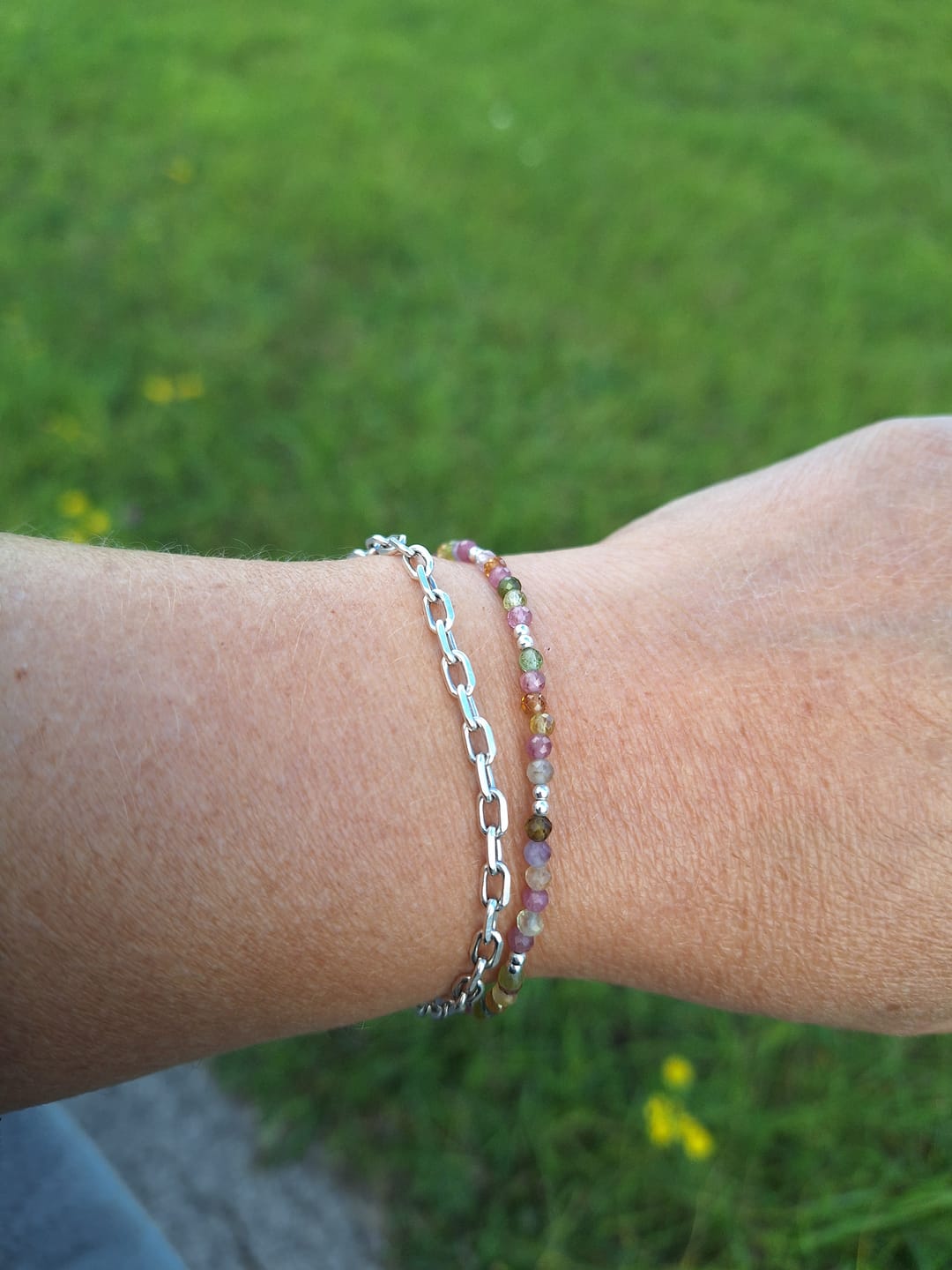 Customer photo review of Wild Heart Turmalin Armband