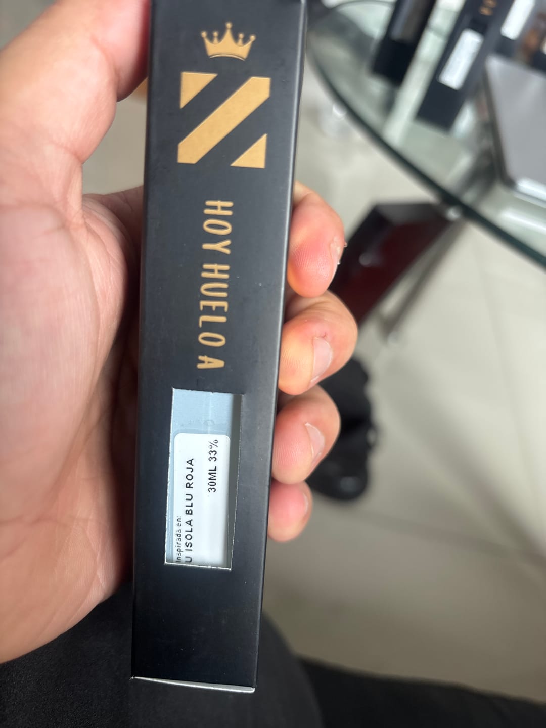Customer photo review of Perfume Tendencia U ISOLA BLU ROJA DOVE NUEVO ENERO 2024zenz