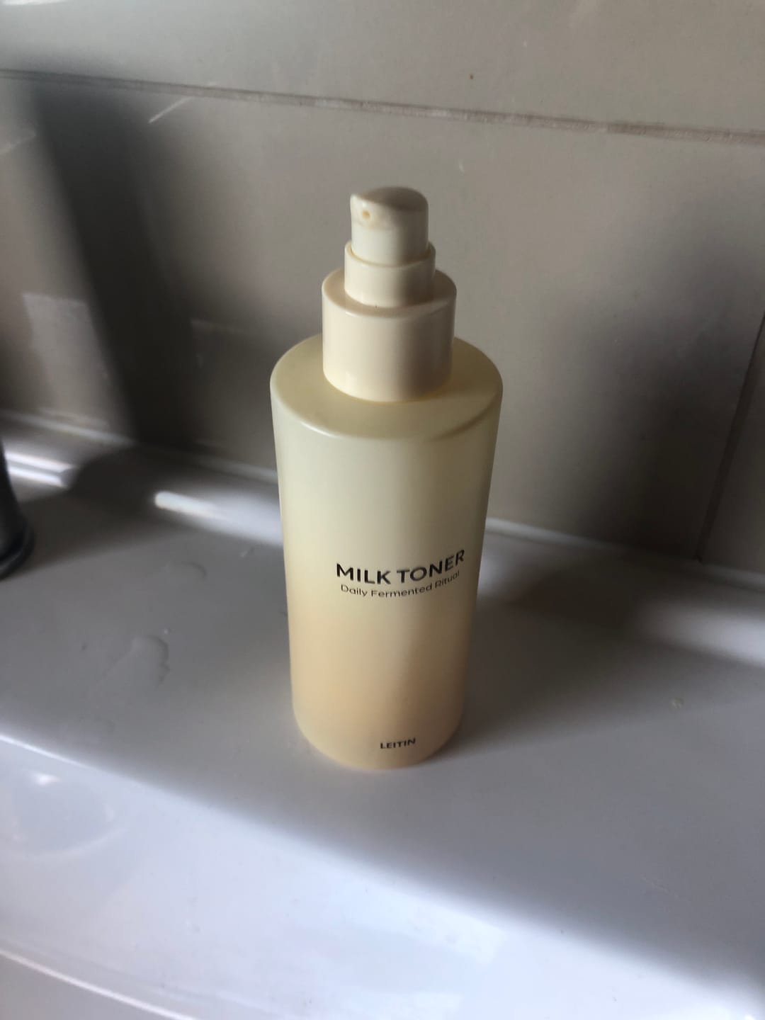 Customer photo review of Fermented Milky Toner
