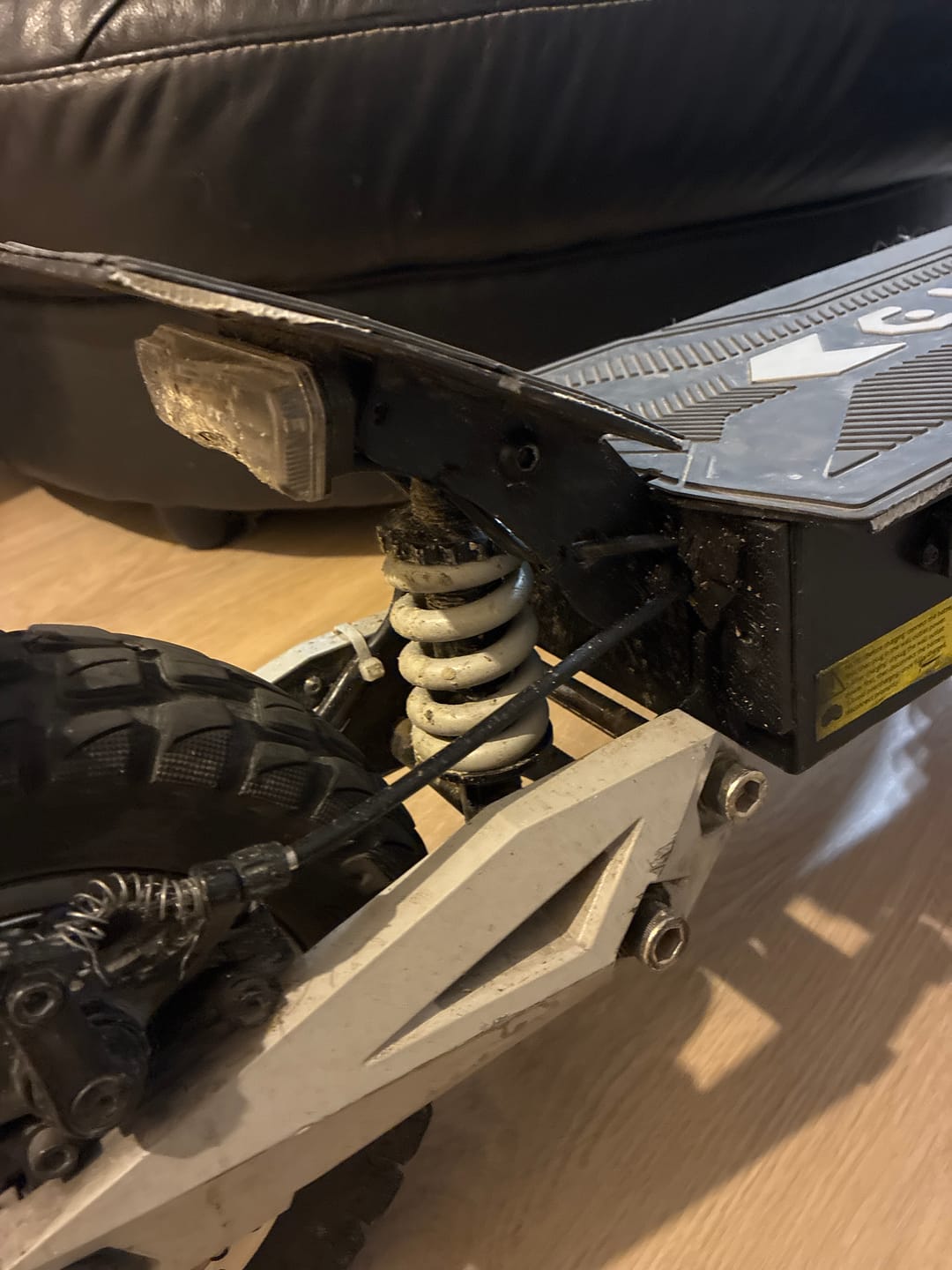 Customer photo review of T10 Rear Shock Spring