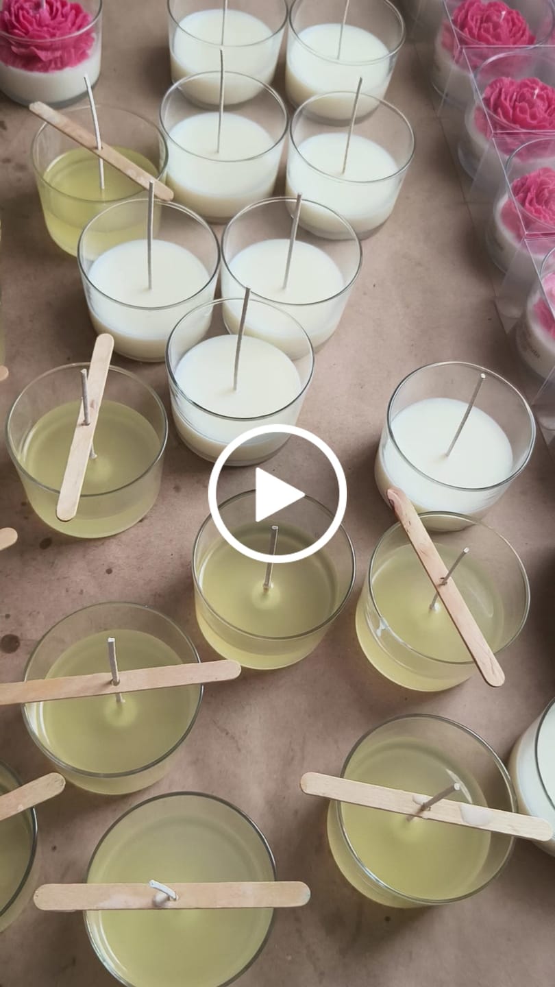 Customer video review of Cera de Soja para Velas en Vaso (BPF)