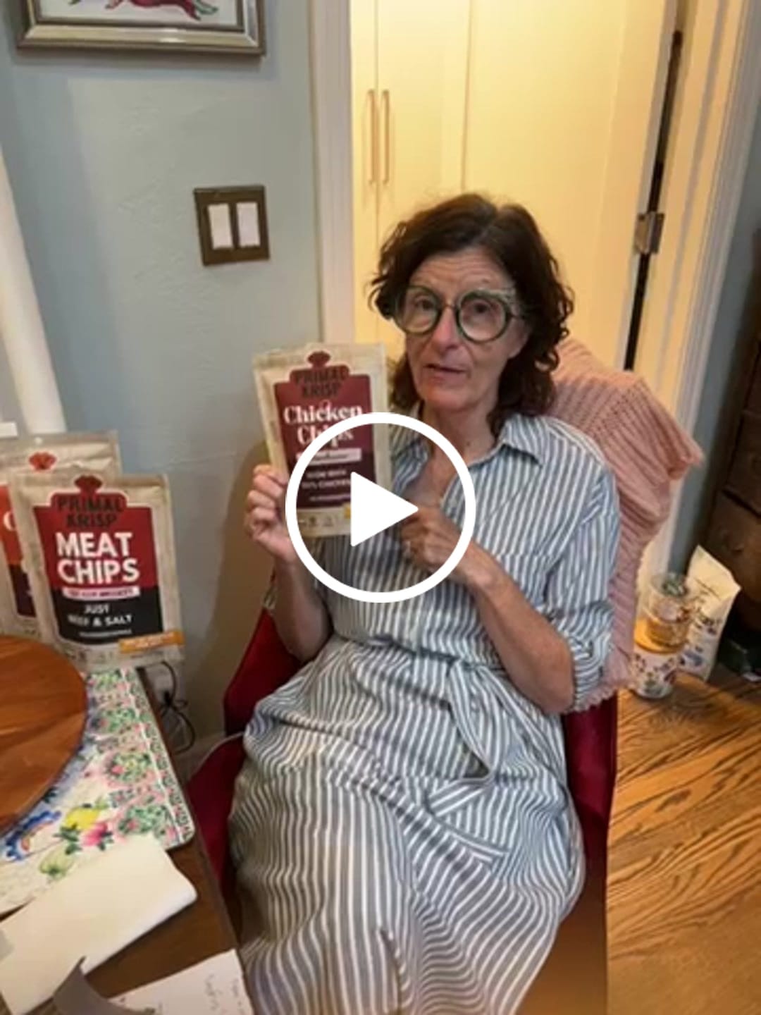 Customer video review of BBQ CHICKEN (2 oz)