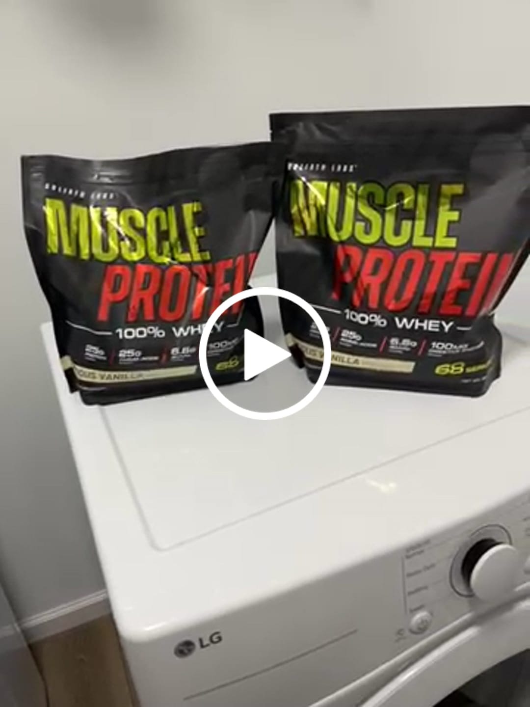 Customer video review of 100% Whey Protein Powder