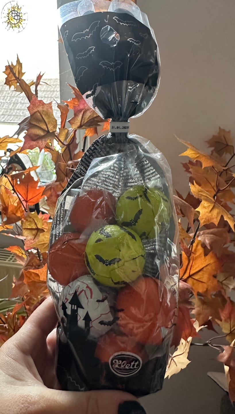 Customer photo review of Halloween Schokolade im Beutel – Figuren & Kugeln
