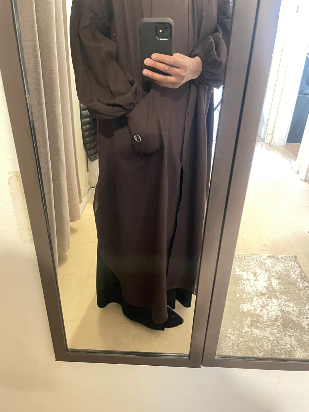 Customer photo review of Tunique longue en lin « LINEN TUNIC » - OUMMI BASICS