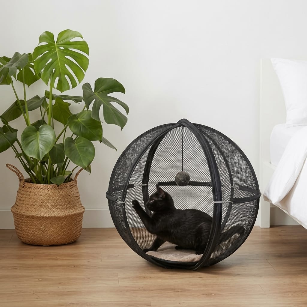 Customer photo review of RovePod™ - Refugio 360° con Ruedas para Mascotas