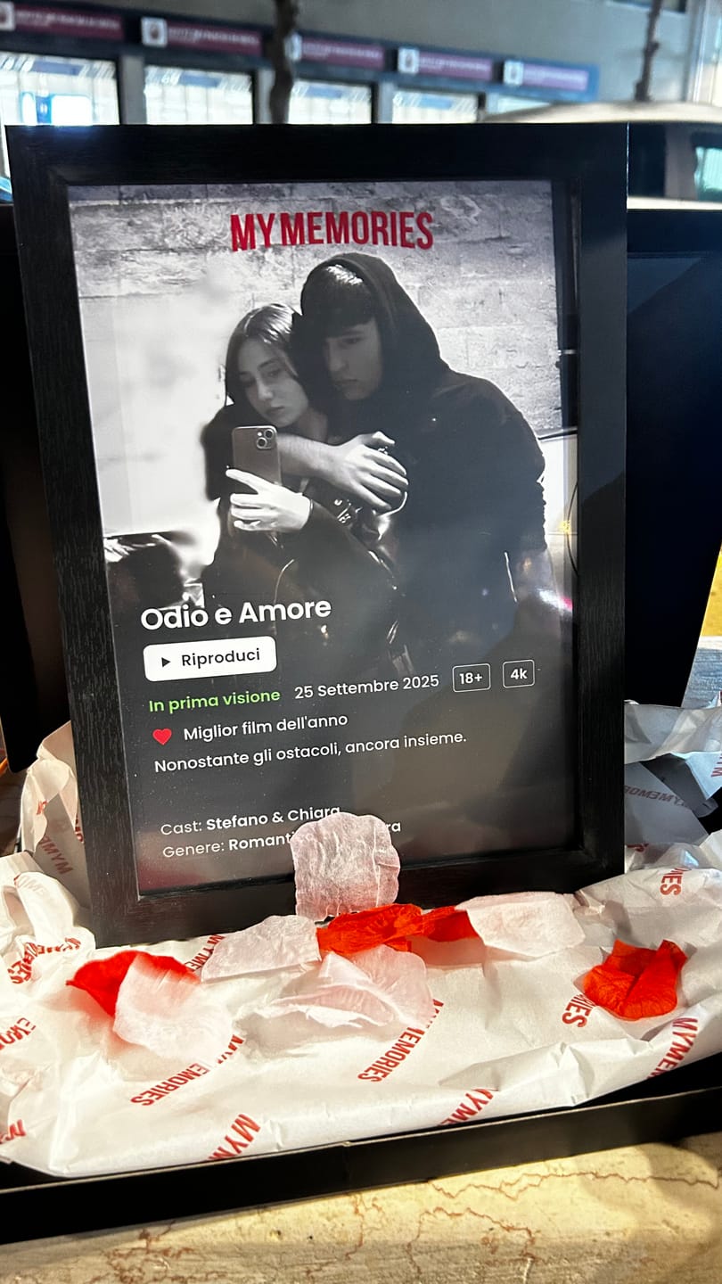 Customer photo review of MyMemories - Poster Personalizzabile