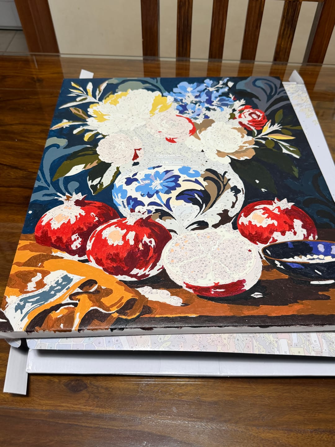 Customer photo review of Pomegranates And Peonies