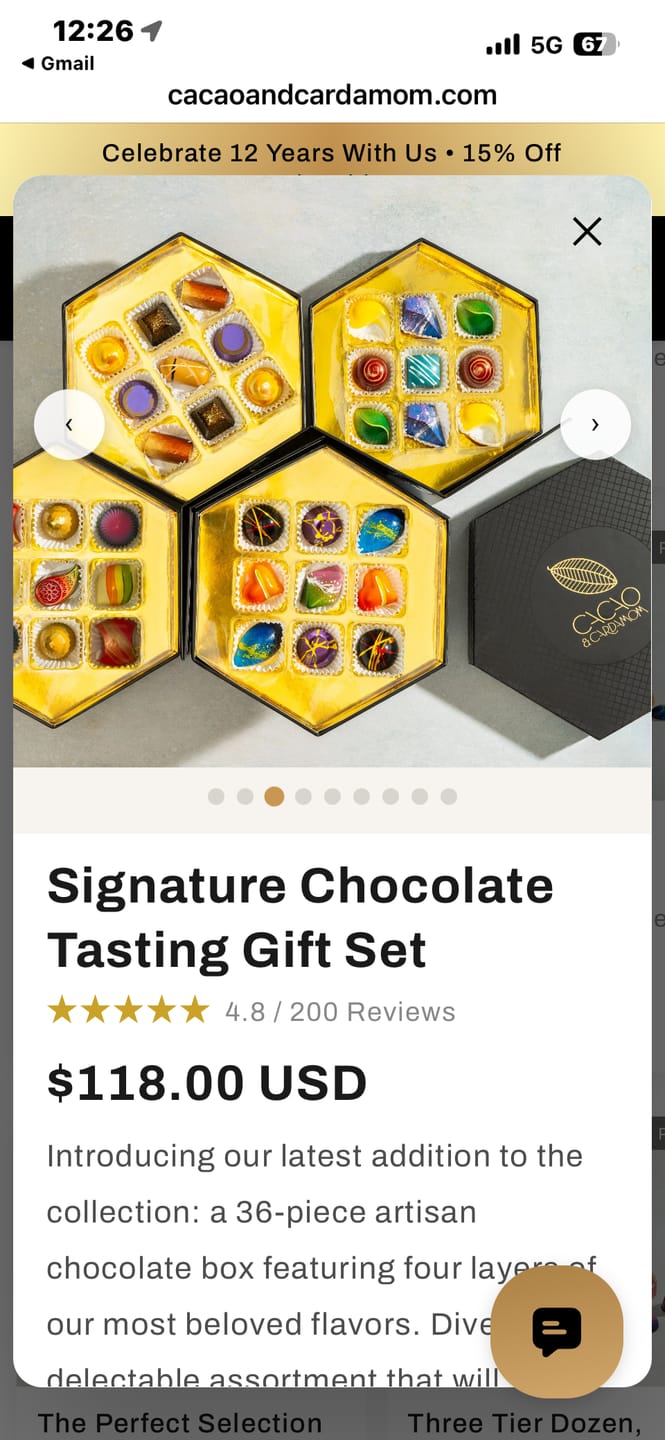 Customer photo review of The Perfect Selection