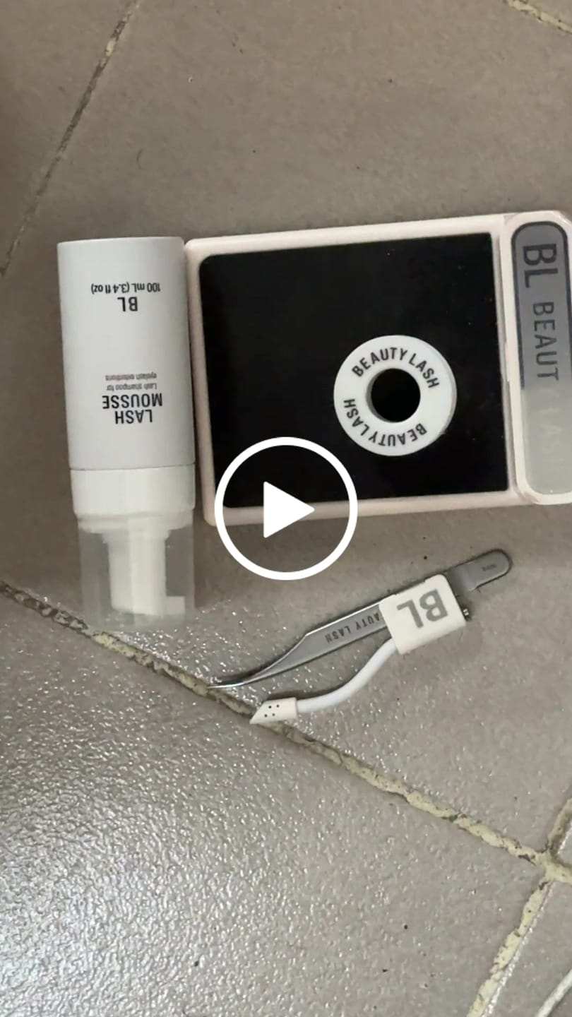 Customer video review of BL White LED System — LED LASHES ⚡️
