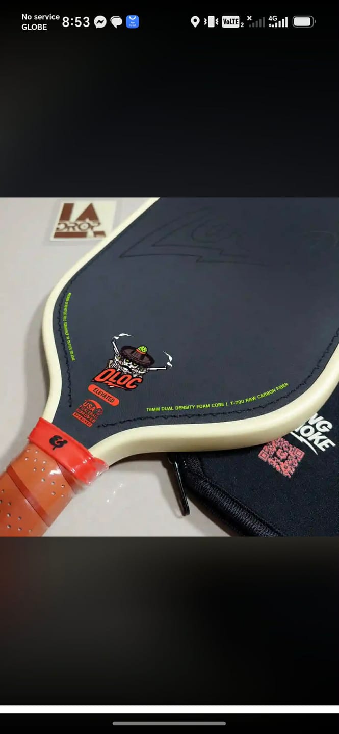 Customer photo review of The Loco 16mm Pickleball Paddle Hybrid