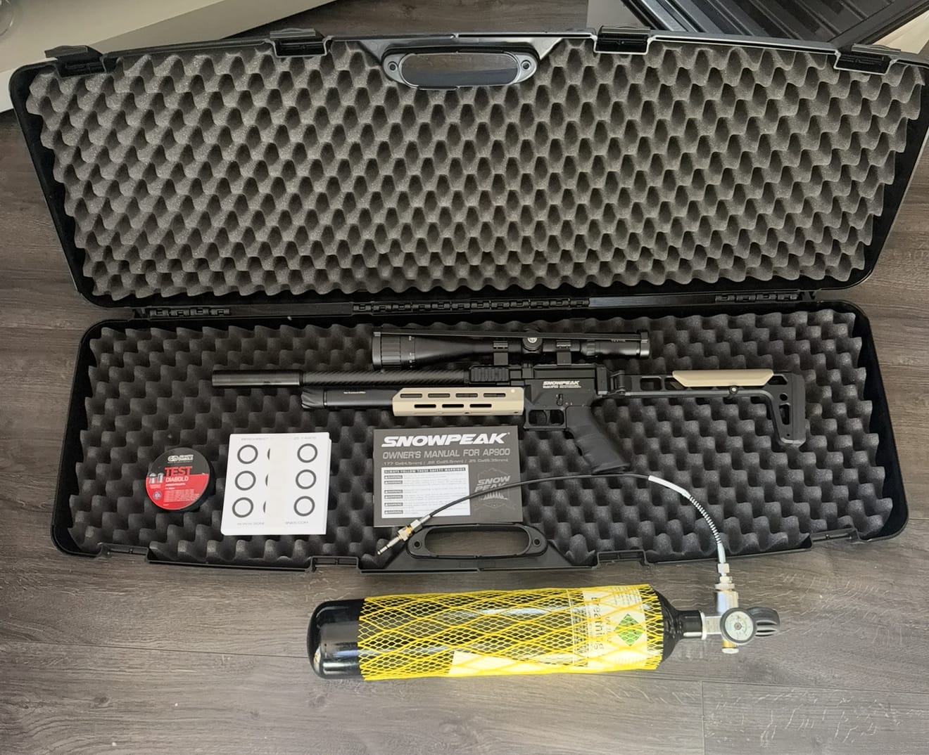 Customer photo review of Snowpeak AP900 Premium Combo