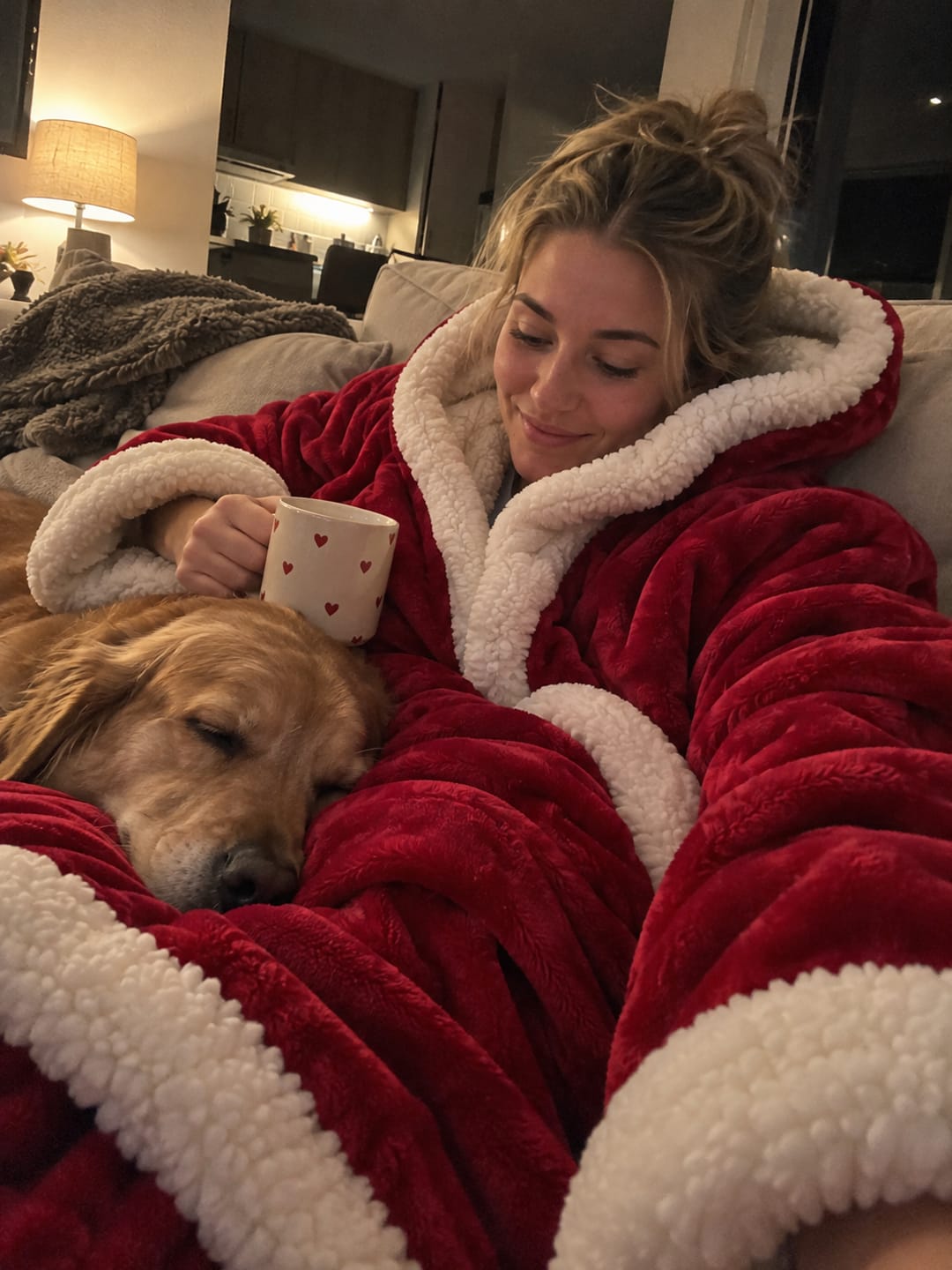 Customer photo review of CozyMode™ Heated Robe