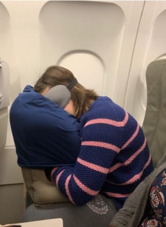 Customer photo review of CozyCloud™ - Almohada de Viaje Inflable