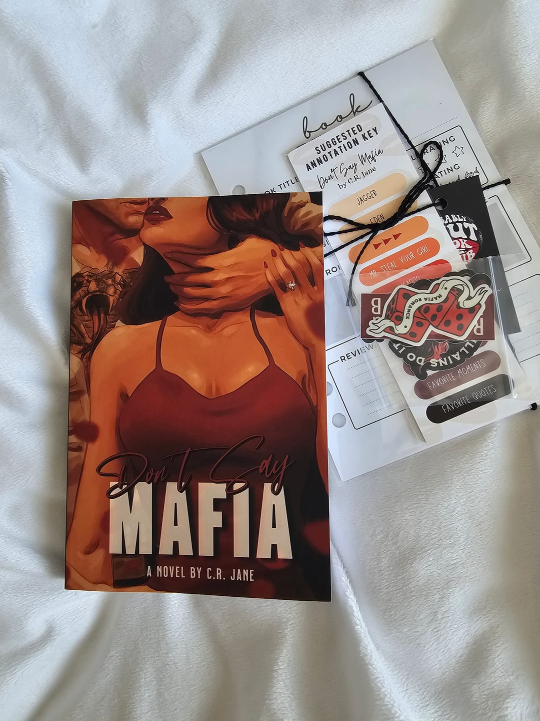 Customer photo review of good girl book club subscription