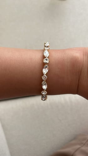 Customer photo review of Aloura Cuff Bracelet