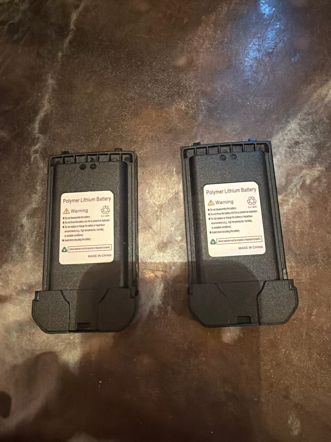 Customer photo review of Echo Radios PTT Walkie-Talkie