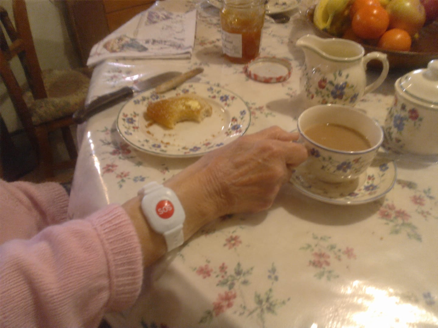 Customer photo review of Wearable SOS Button