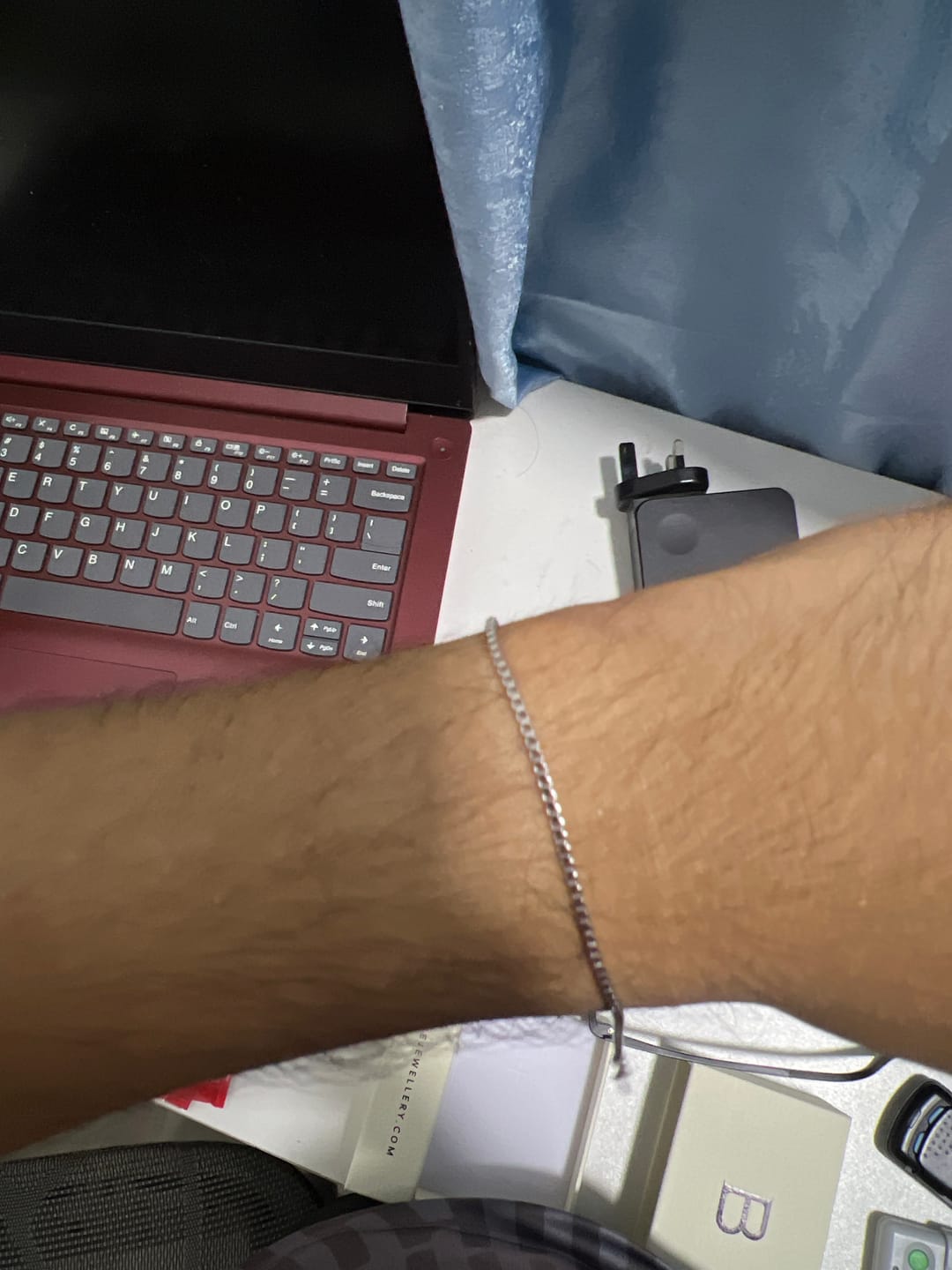 Customer photo review of Taylor Minimal Bracelet