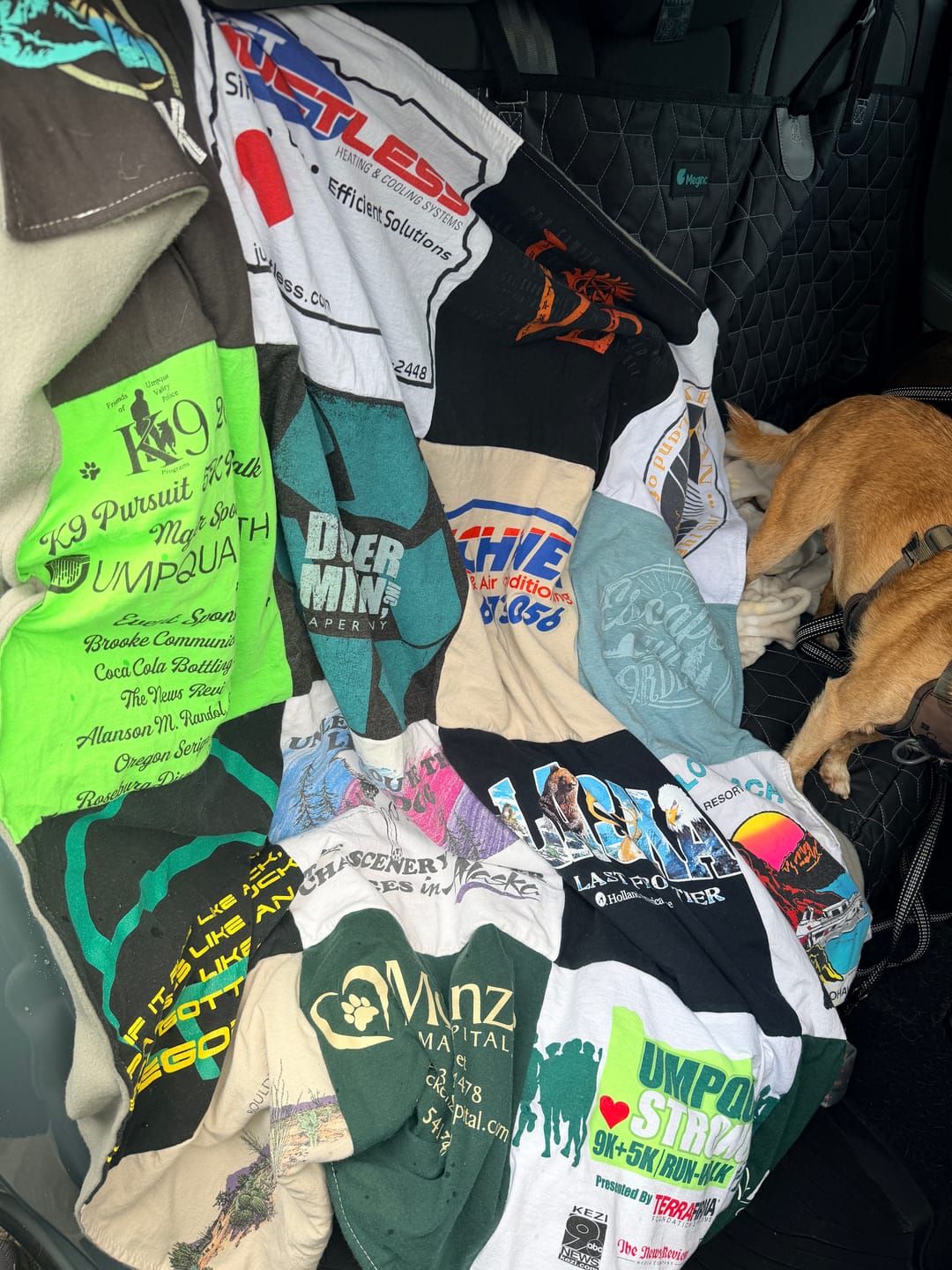 Customer photo review of Project Repat T-Shirt Quilt