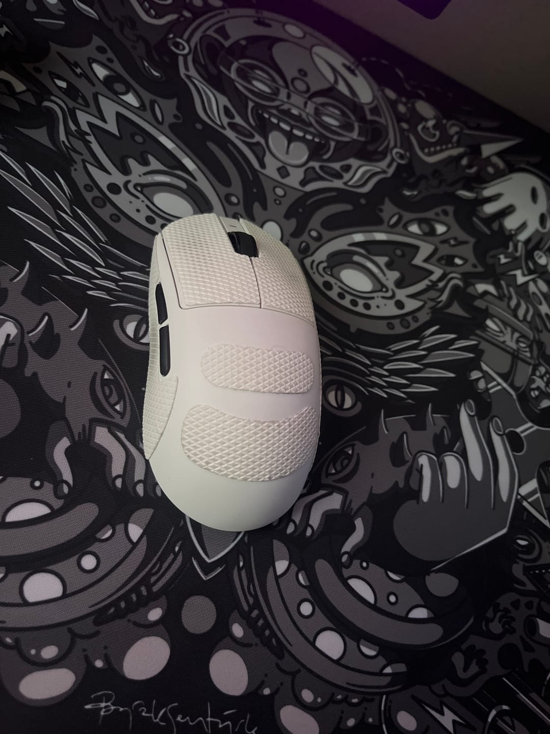 Customer photo review of ATK Dragonfly A9 Wireless Mouse