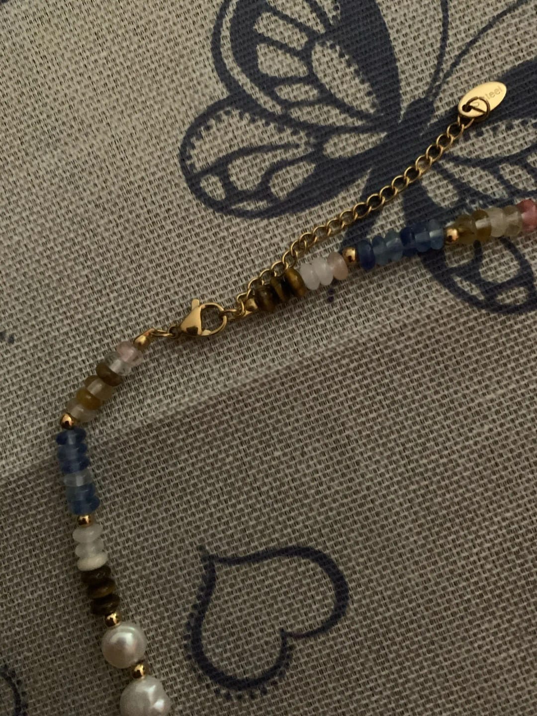 Customer photo review of Azure Pearl Tapestry