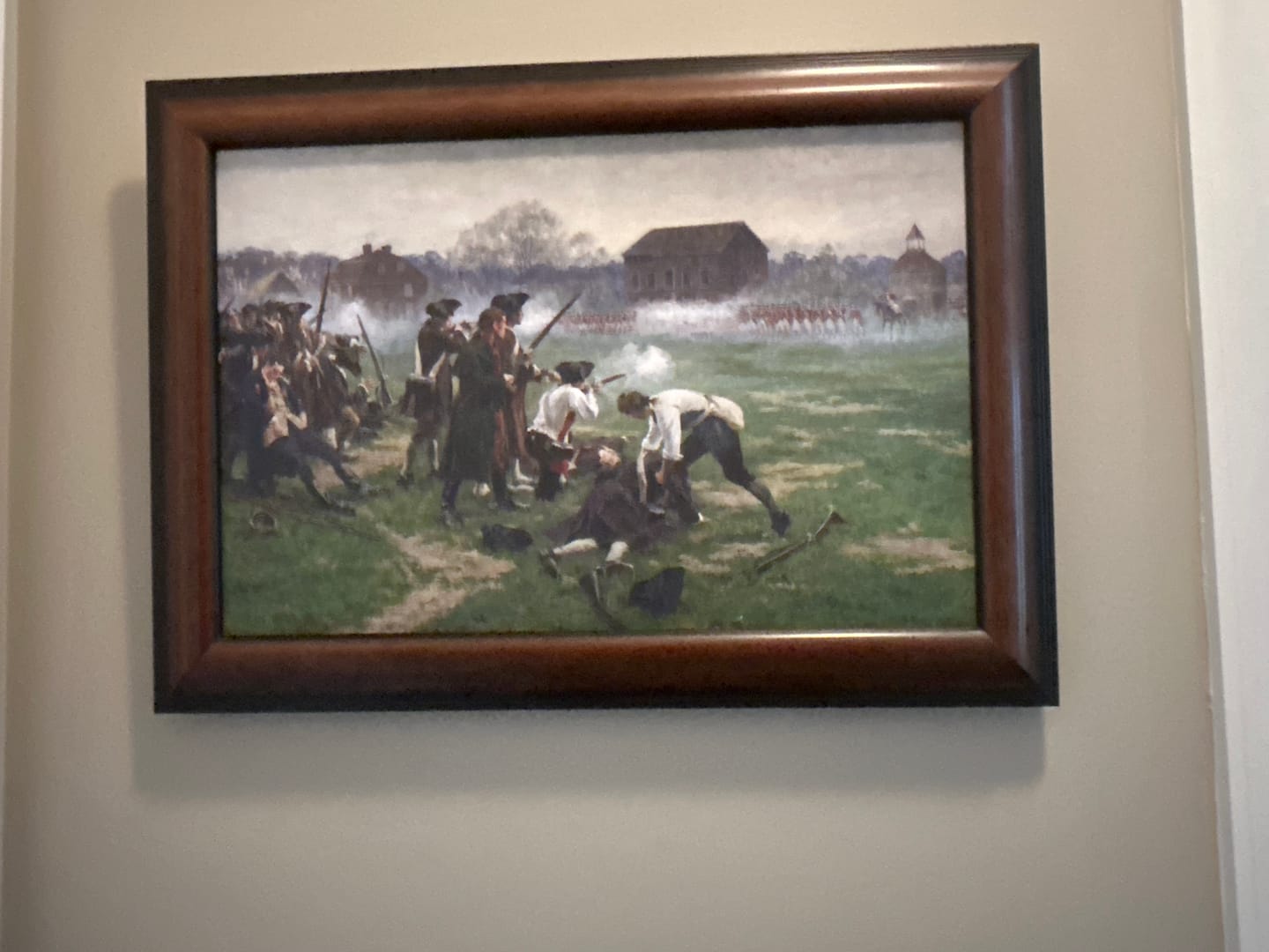 Customer photo review of The Battle of Lexington by William Barnes Wollen