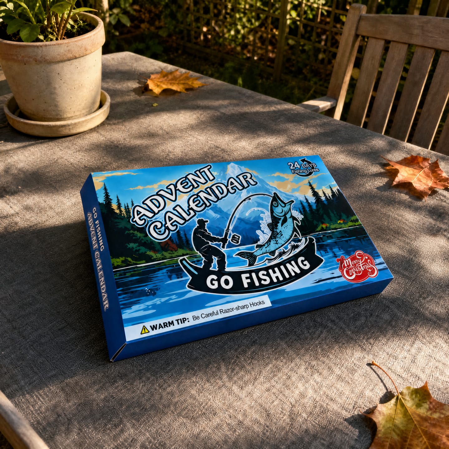 Customer photo review of Calendario de Adviento Pesca