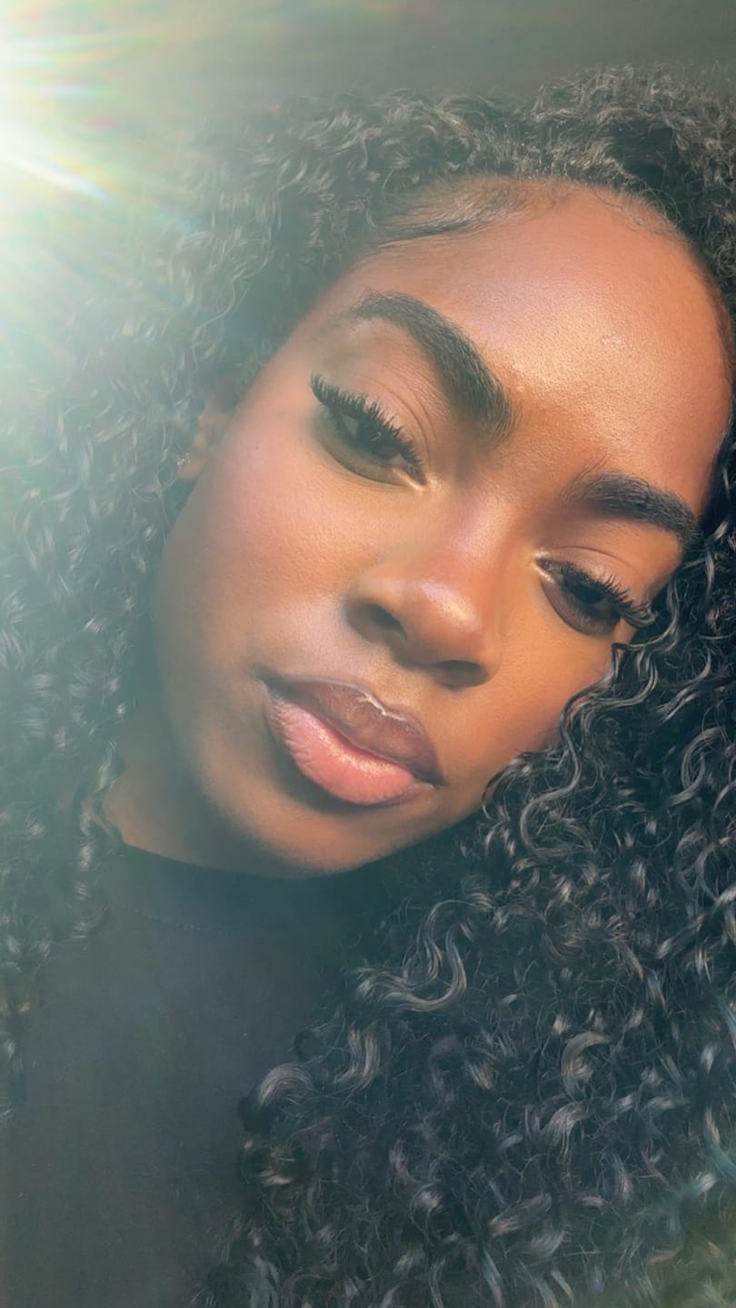 Customer photo review of LM Baby Curly™️ (Low-Maintenance Collection)- Virgin Hair