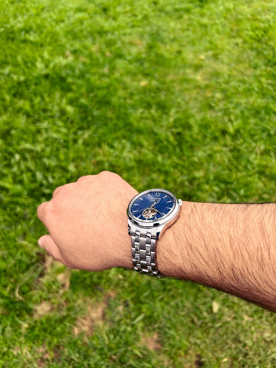 Customer photo review of Reloj Citizen Automatic NH9131-73L Skeleton 40mm JDM