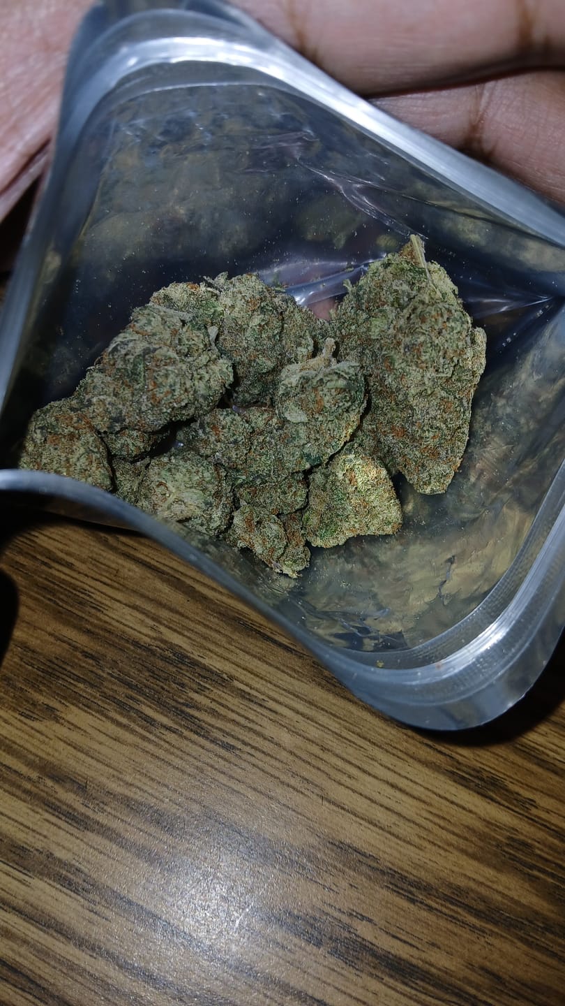 Customer photo review of Orange Dream THCA Flower