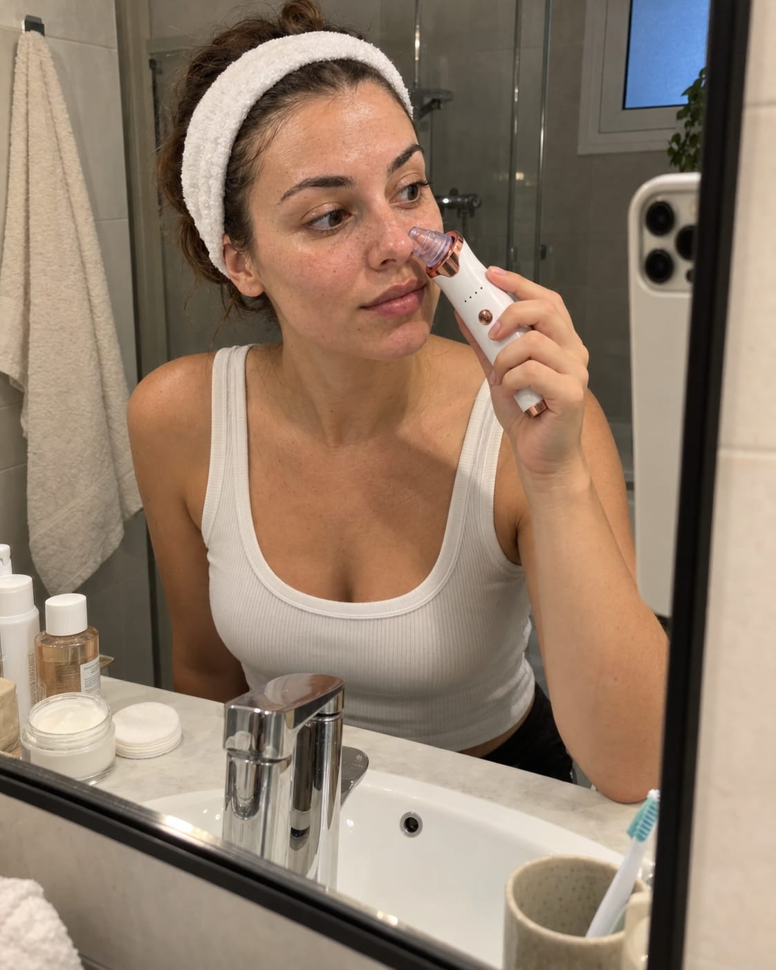 Customer photo review of Succionador de Poros
