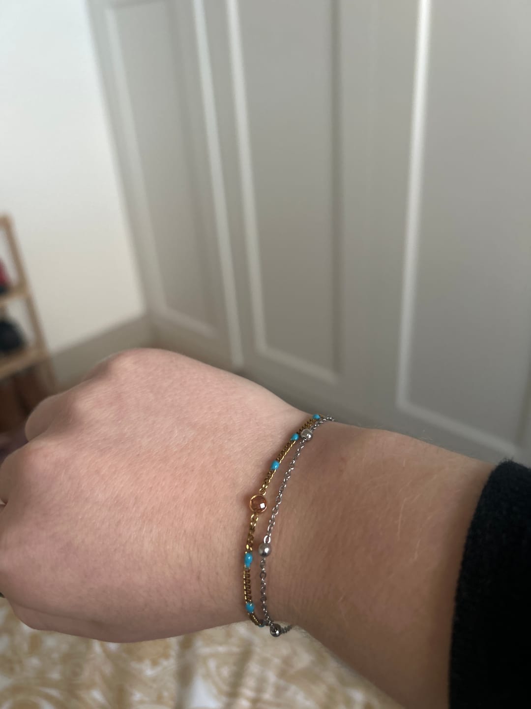Customer photo review of Linked Permanent Jewellery Experience (deposit only)