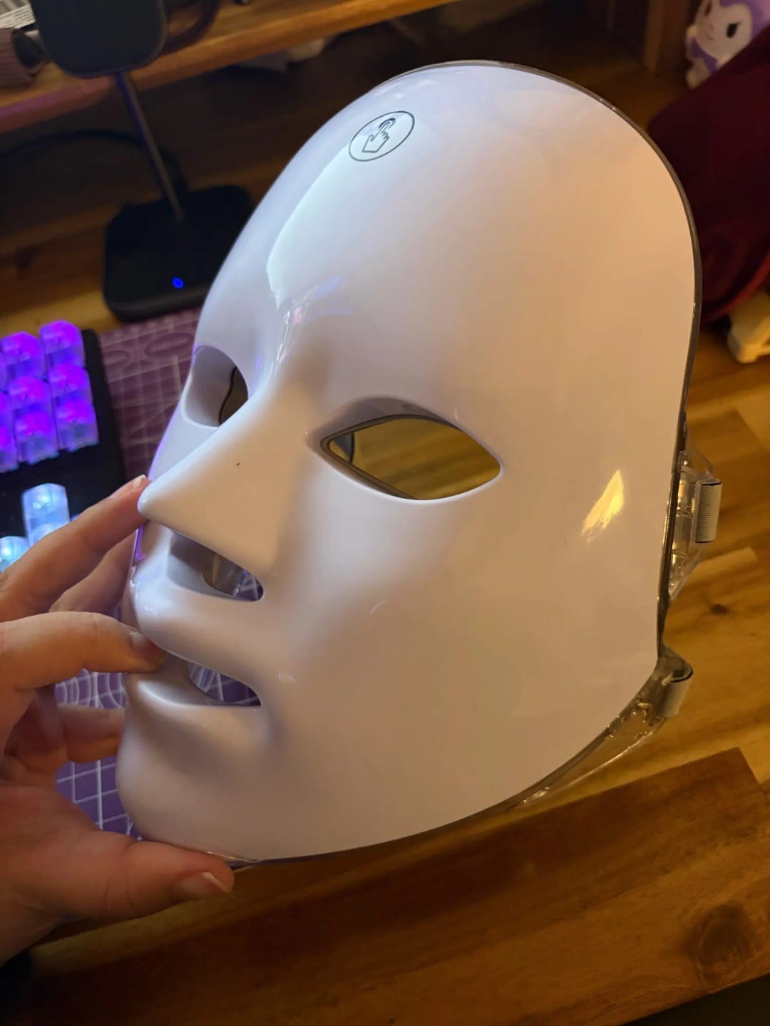 Customer photo review of NYSTOX LED MASK