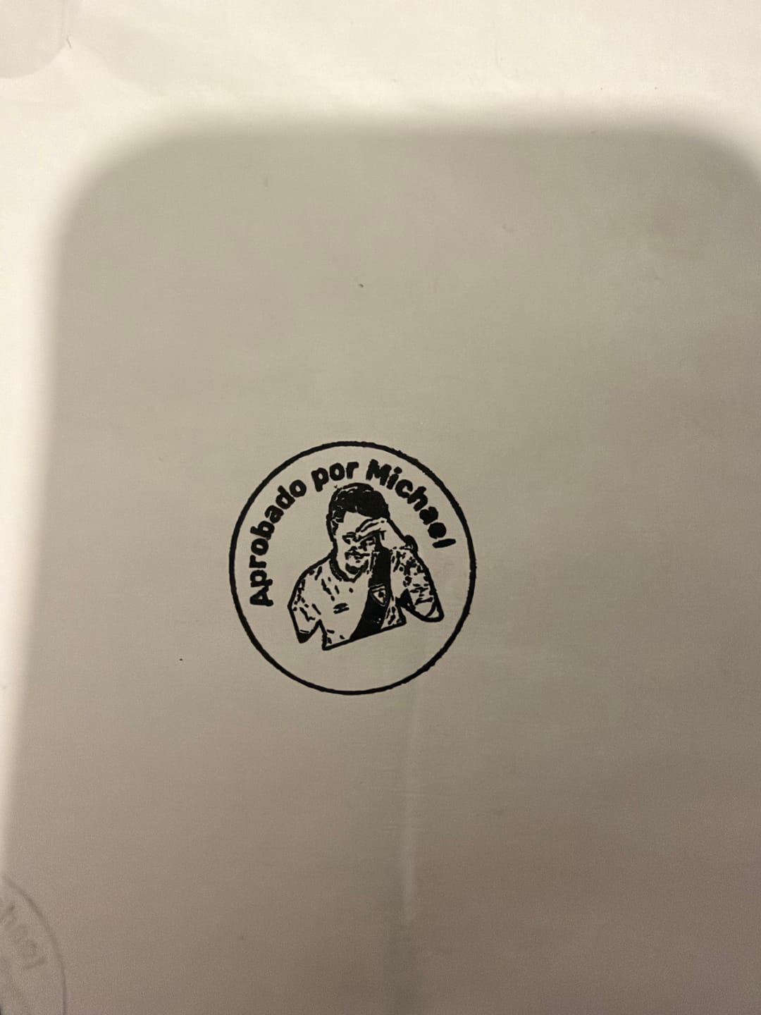 Customer photo review of Face Stamp ¦ Self-Inking Stamp ¦ US
