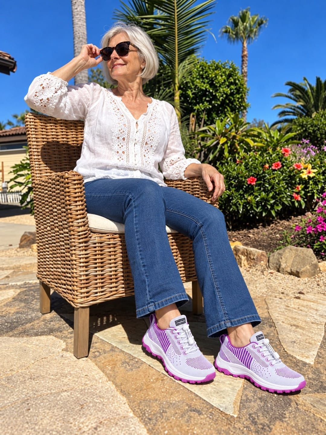 Customer photo review of Scarpe Comfort per Piedi Gonfi e Sensibili