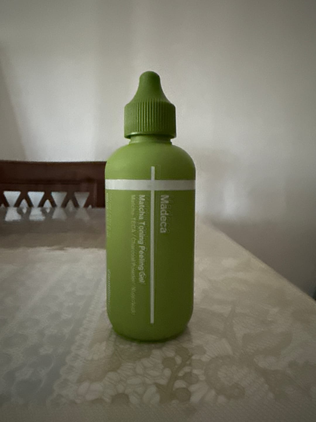 Customer photo review of [Centellian24] Madeca Matcha Toning Peeling Gel 150ml