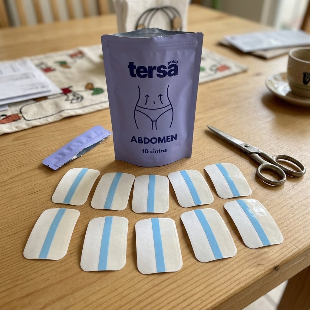 Customer photo review of Tersanova · Cintas lifting para el abdomen (10 cintas)