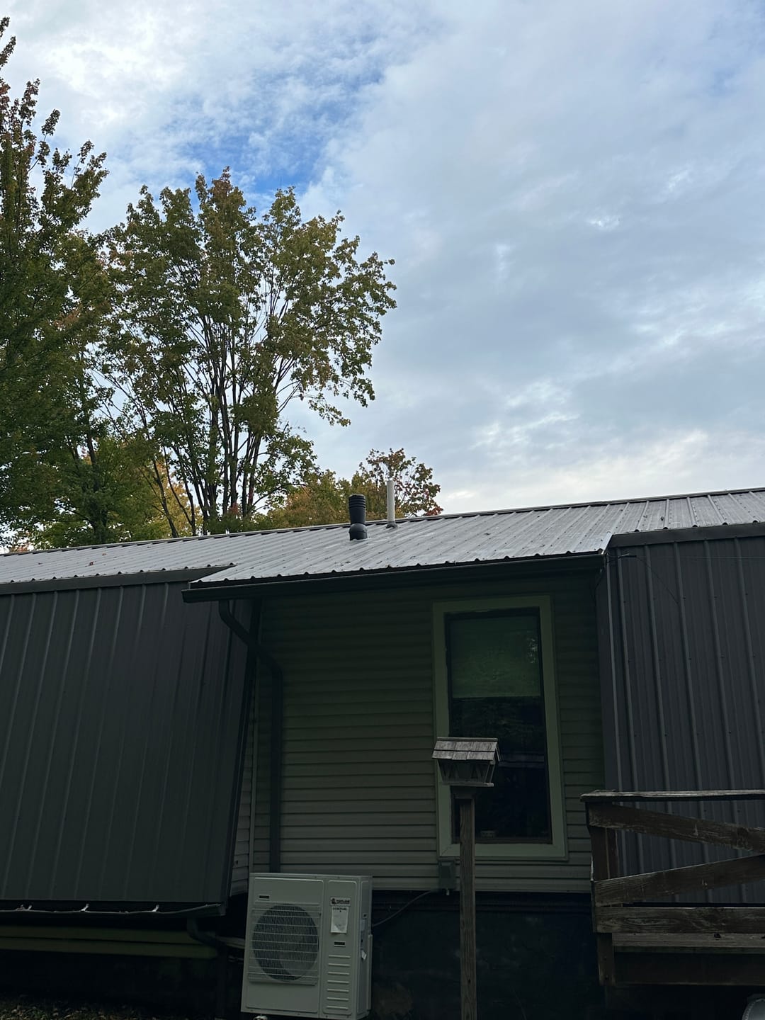Customer photo review of Kitchen, Bathroom and Dryer Roof Exhaust Vent - Ivent ECO – Metal Rib Profile ¾ inch