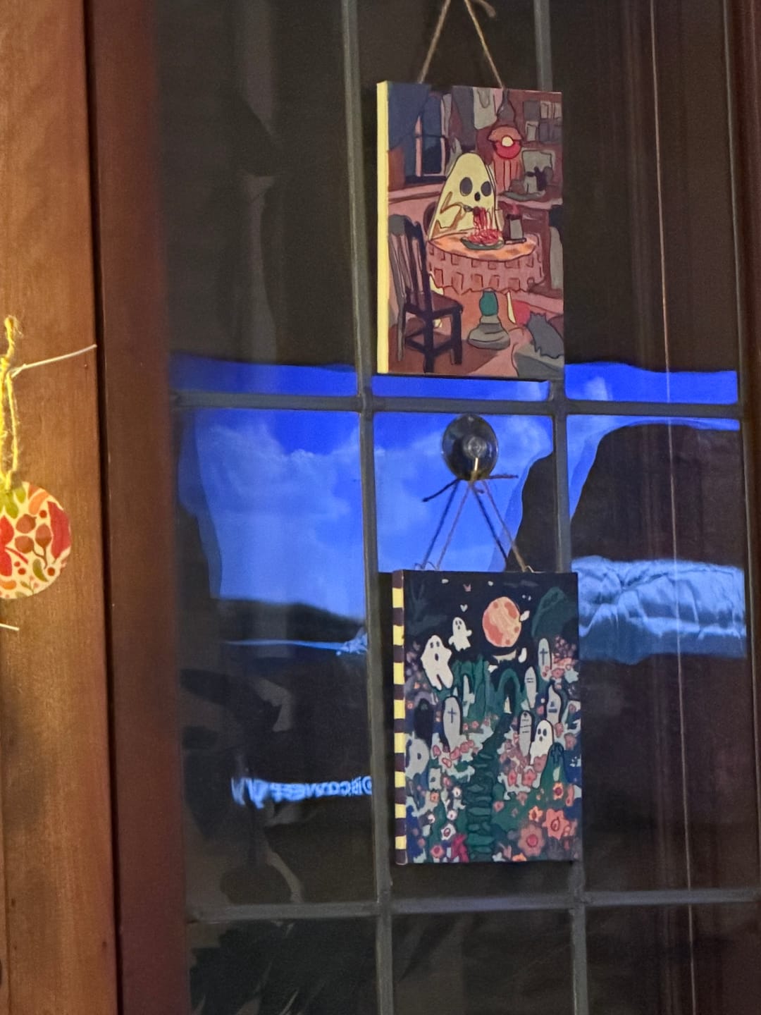 Customer photo review of 6 Mini Paintings - Spooky Halloween Set