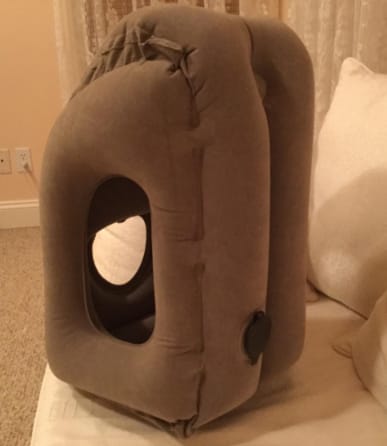 Customer photo review of CozyCloud™ - Almohada de Viaje Inflable