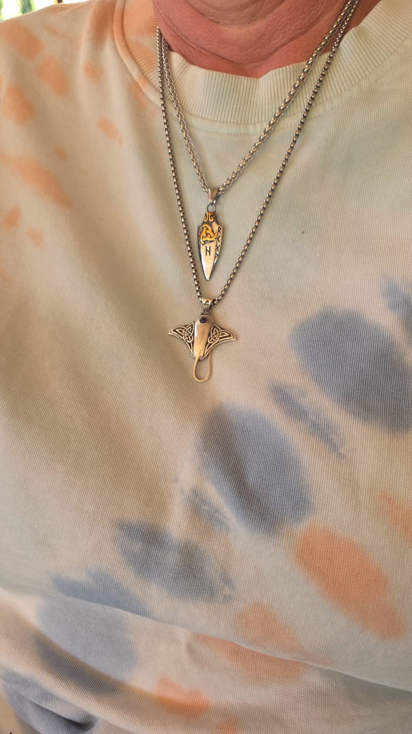 Customer photo review of Gungnir Necklace