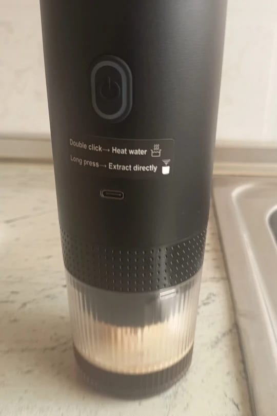 Customer photo review of Cafetera Portátil 3 en 1 | Brenela TM