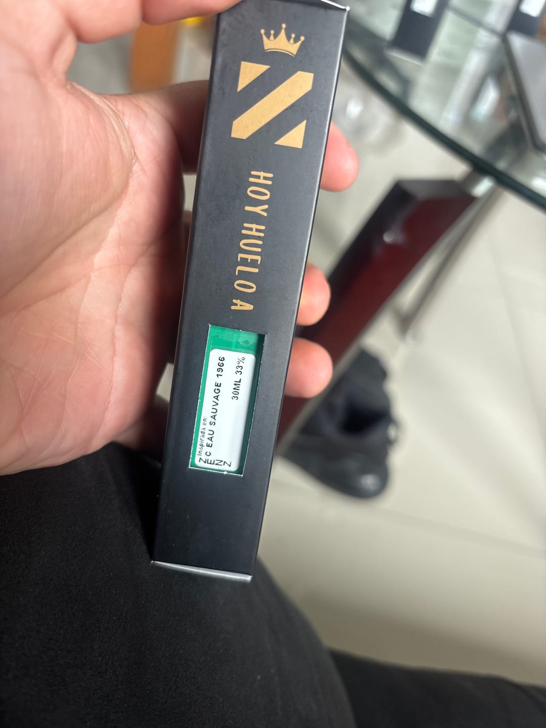 Customer photo review of Perfume Tendencia C EAU SAUVAGE de 1966 NUEVO EN ZENZ julio