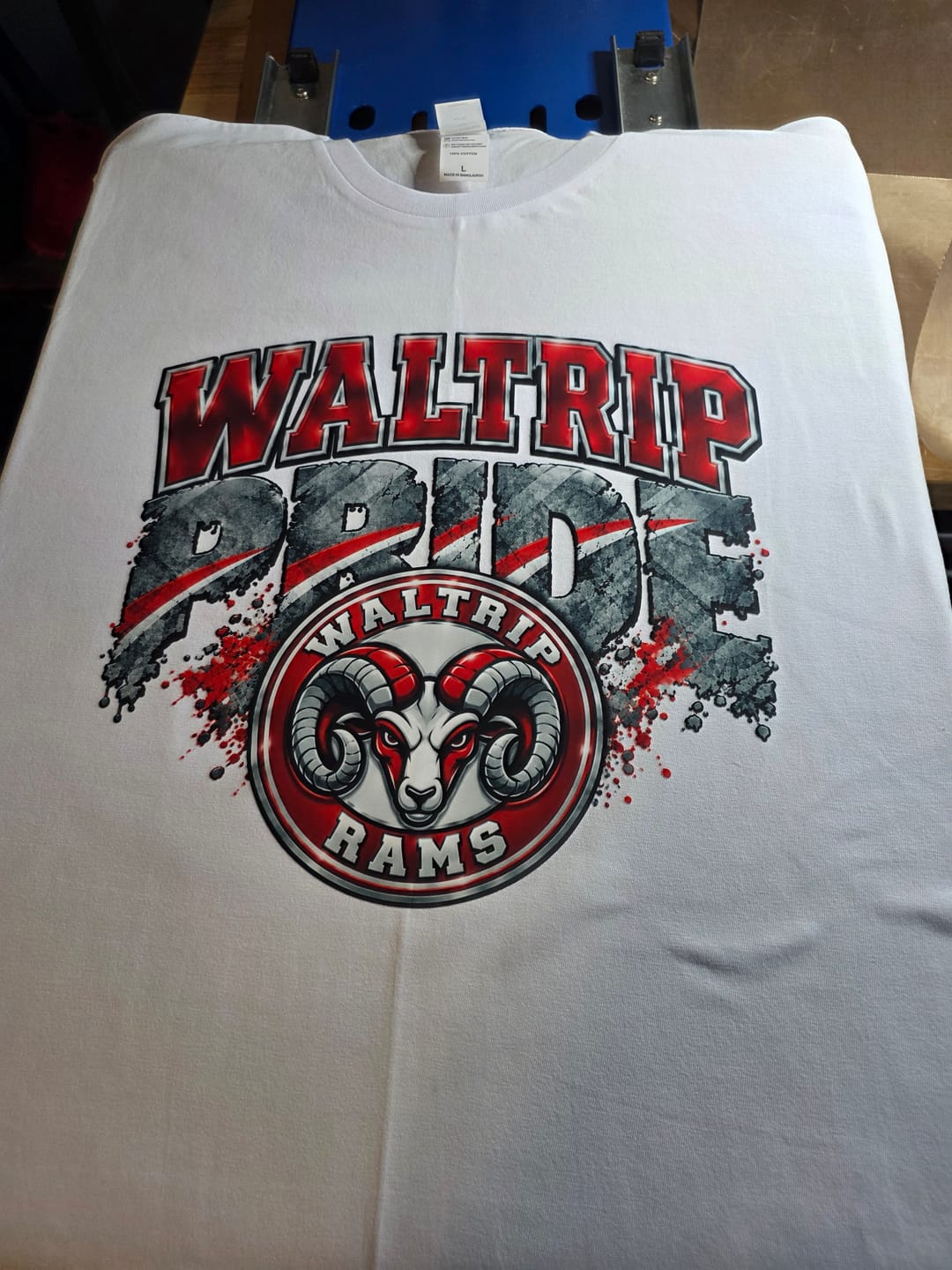 Customer photo review of DTF Gang Sheet Online Builder