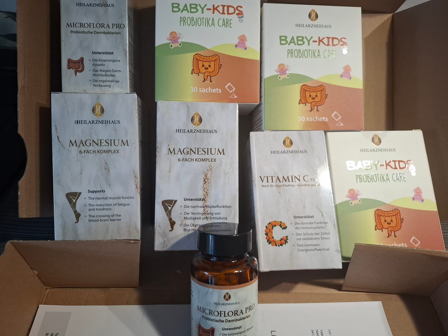 Customer photo review of Microflora Probiotische Darmbakterien Kapseln
